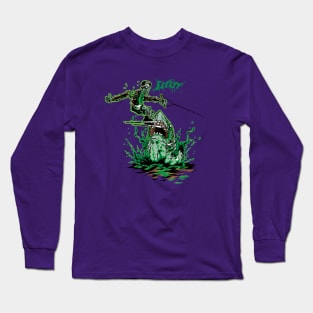 Jumping the Zombie Long Sleeve T-Shirt